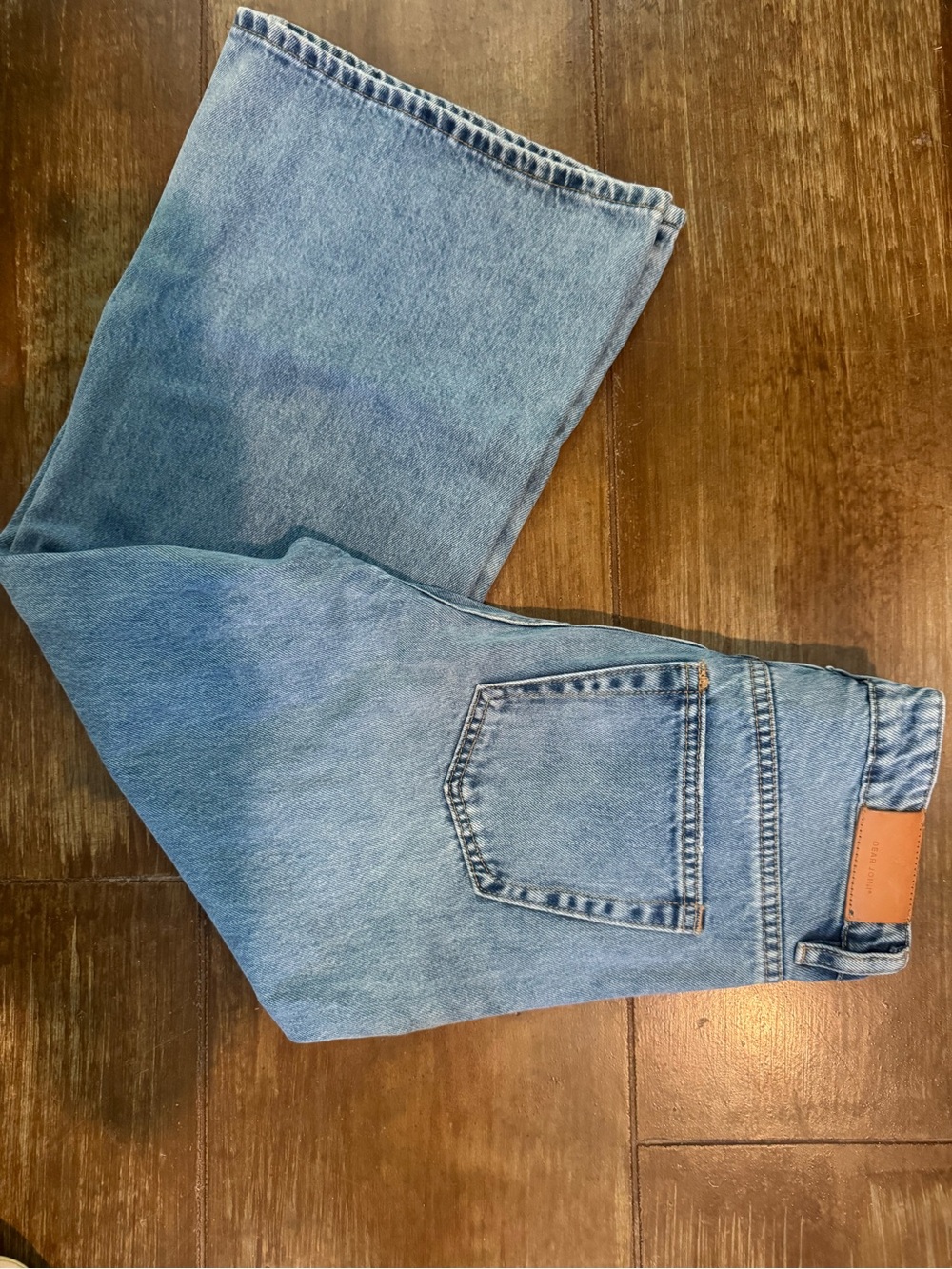 Dear John Blue Denim wide leg Jeans